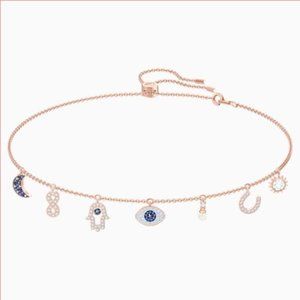 Swarovski Symbolic Necklace, Rose-gold